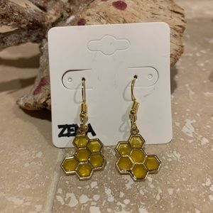 These are honey comb earrings!!